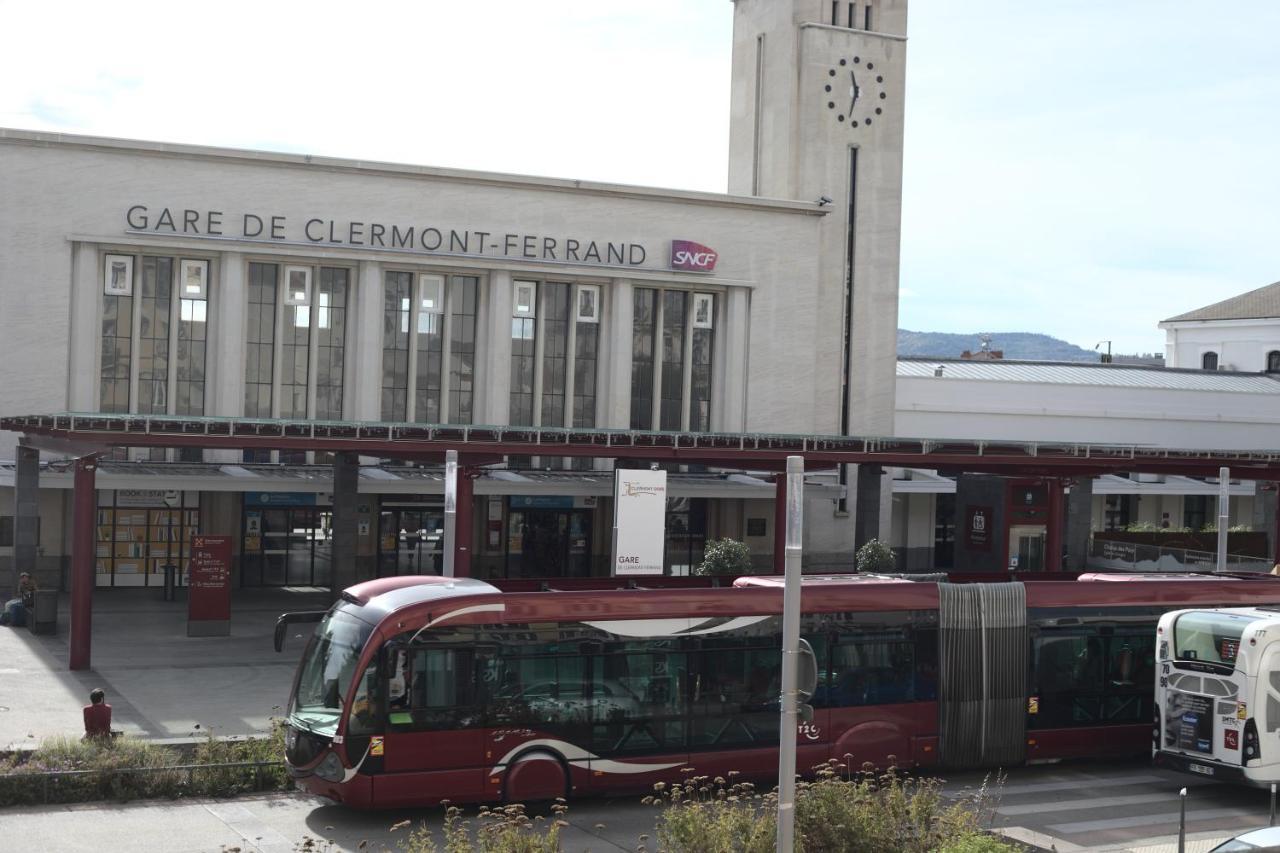Appartement Le Petit Terminus - GARE SNCF à Clermont-Ferrand Extérieur photo